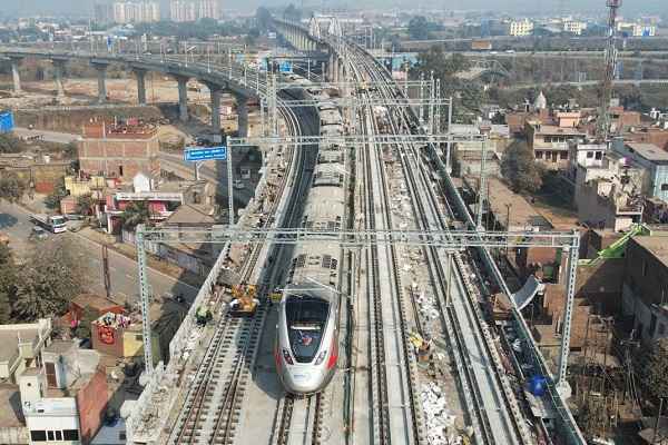 NCERT's non-revenue trial test takes high speed on Sahibabad-Duhai RRTS section