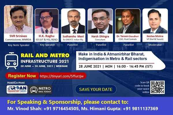 Panel Discussion: Make in India & Atmanirbhar Bharat, Indigenisation in Metro & Rail sectors