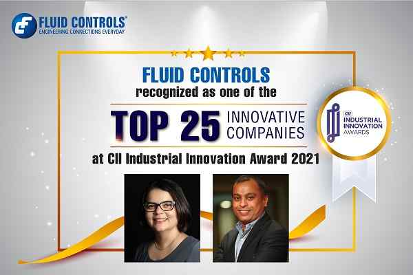 Fluid Controls bags CII Industrial Innovation Award under top 25 innovative companies