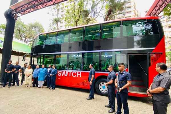 India’s first electric double-decker bus launched in Mumbai