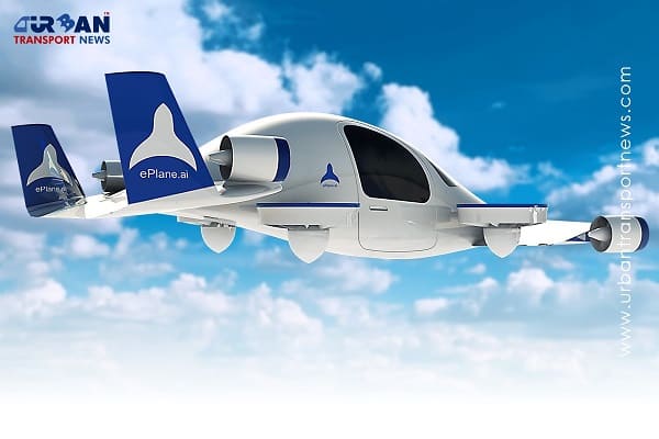 Indian start-up ePlane develops electric flying taxi that can fly faster than a helicopter